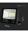 Projecteur LED panneau solaire 35W - 6000K