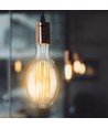 Ampoule filament LED E27 24W ED120 - 160lm/W, 4000lm, verre clair, 6400K, Ø12cm, hauteur 30cm