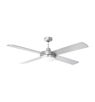 Ventilateur de plafond LED 35W avec kit lumière - Contrôle RF, 4 pales, moteur DC