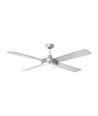 Ventilateur de plafond LED 35W avec kit lumière - Contrôle RF, 4 pales, moteur DC