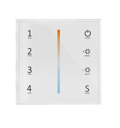 LEDlife rWave variateur mural CCT - 4 zones, batterie