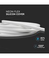 Neon Flex 8W - avec revêtement en silicone, 6000K, 24V, 5m/rouleau