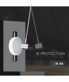 Plafonnier LED 20W - Samsung LED chip, 3-en-1 CCT, IP65 étanche, bulkhead