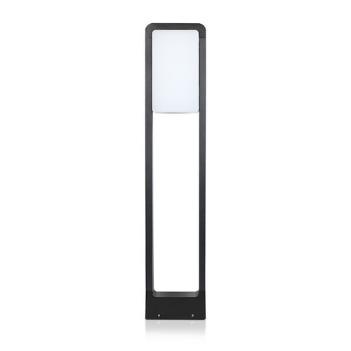Borne LED 10W, 80cm - IP65, noir, Samsung LED chip, blanc froid, extérieur