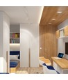 Lot de 2 spots encastrables GU10 carrés - Blanc, perçage : 70x70 mm, sans source lumineuse