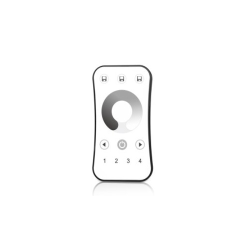 Télécommande variateur tactile LEDlife rWave - 4 zones, batterie incluse, avec support