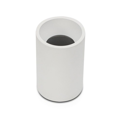 Spot en saillie GU10 blanc - Ø70x107mm, aluminium, IP20 intérieur, sans source lumineuse
