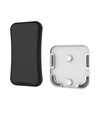 Télécommande variateur tactile LEDlife rWave - 4 zones, batterie incluse, avec support