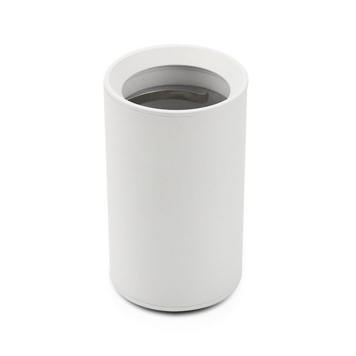 Spot en saillie GU10 - Rond, blanc, aluminium, IP20 intérieur, Ø6cm