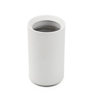 Spot en saillie GU10 - Rond, blanc, aluminium, IP20 intérieur, Ø6cm