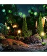 V-Tac Lampe de jardin grise, inoxydable - 110 cm, IP44 extérieur, douille E27, sans source lumineuse