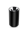 Spot en saillie GU10 - Rond, noir + chrome, IP20 intérieur, sans source lumineuse