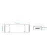 Contrôleur de bande LEDlife rWave universel 5-en-1 - Tuya Smart/Smart Life, RGB/W, CCT, couleur unique