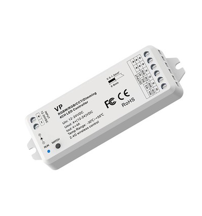 Contrôleur de bande LED LEDlife rWave RGB+WW - 12V (72W), 24V (144W)