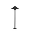 Spot de jardin LED 7W avec piquet / support - Samsung LED chip, IP65, noir, lampe de jardin 2-en-1
