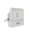 Projecteur 10W - Capteur PIR, Puce Samsung, 6500K, Boîtier Blanc