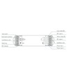 Contrôleur LEDlife rWave CCT - Variateur à bouton-poussoir, 12V (96W), 24V (192W), décharge aux deux extrémités