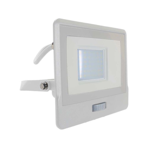 Projecteur LED 30W avec détecteur - Samsung LED chip, IP65, 4000K, câble 1m, extérieur