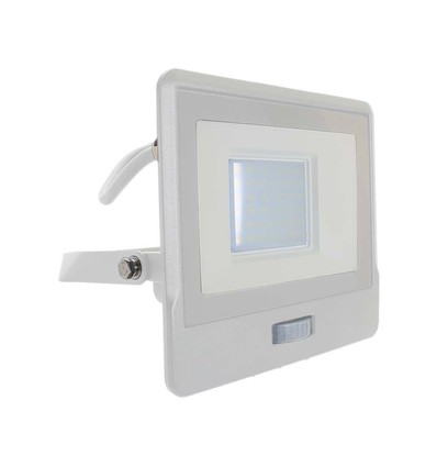 Projecteur LED 30W avec détecteur - Samsung LED chip, IP65, 4000K, câble 1m, extérieur