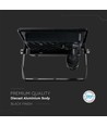 Projecteur LED 20W - puce Samsung, connexion directe, 6500K, boîtier noir