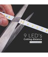 5m 4W/m LED strip, RA90 - 24V, 200lm/W, 90 LED par mètre, IP20 intérieur