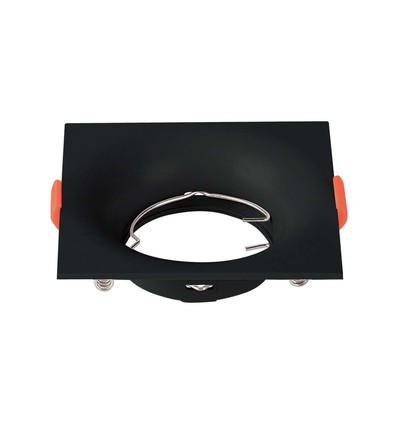 Downlight GU10/MR16 - Source lumineuse non incluse, Perçage : Ø8 cm, Dimensions : 8,8 cm x 8,8 cm