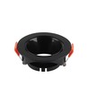 Downlight GU10/MR16 avec réflecteur noir - Sans source lumineuse, Noir, Perçage : Ø7,2 cm, dimensions : Ø8,5 cm