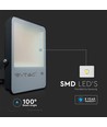 Projecteur LED 50W avec puce Samsung - 137lm/W, IP65, noir, 6500K, 5 ans de garantie