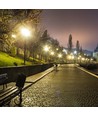 Lampadaire LED 150W avec Samsung chip et capteur - 135lm/W, IP65, 4000K, gris, angle réglable