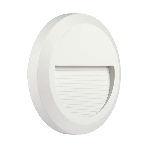 Spot LED rond 2W pour escaliers - Blanc, 4000K, IP65, intérieur et extérieur