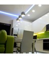 Ruban LED 5m 8W/m RGB+3000K - 12V, IP20, 60 LED par mètre