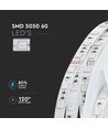 Ruban LED 5m 8W/m RGB+3000K - 12V, IP20, 60 LED par mètre