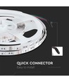 Ruban LED 5m 8W/m RGB+3000K - 12V, IP20, 60 LED par mètre