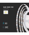 Ruban LED 10m 8W/m - 24V DC, IP20, 120 LED par mètre