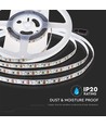 Ruban LED 10m 8W/m - 24V DC, IP20, 120 LED par mètre