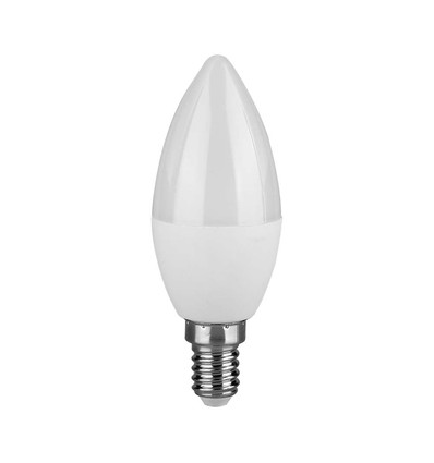 Pack de 3 ampoules LED E14 4,5W Flamme - 470lm, 3000K, remplace 40W