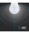 Ampoule en plastique 4,5W E27 - G45