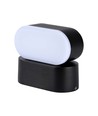 Applique murale LED 5W - IP65, noir, 110x54x97mm, source lumineuse incluse