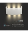 Applique murale 5W - LED, 3000K, blanc sable