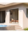Applique murale LED 10W haut/bas - Bridgelux chip, IP54, blanc, 4000K