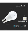 Ampoule LED B22 8,5W - A60, 806lm, équivalent 60W