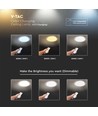 Plafonnier LED Designer Dome 40W - Ø40cm, changement de couleur CCT, dimmable, effet ciel étoilé, avec télécommande
