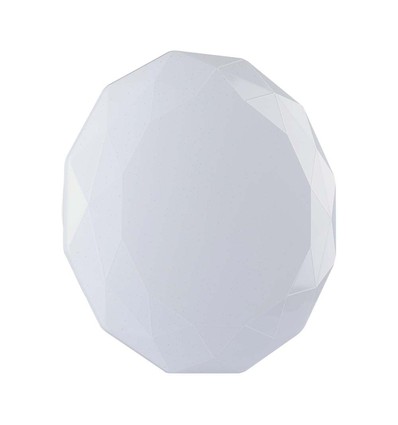Plafonnier LED design - 30W/60W/30W, télécommande, changement CCT, dimmable, abat-jour en diamant