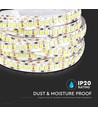 Ruban LED 5m 17W/m - 12V DC, IP20, 204 LED par mètre