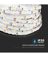 Ruban LED ZigZag 5m 5W/m - 12V DC, IP20, 60 LED par mètre