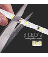 Ruban LED ZigZag 5m 5W/m - 12V DC, IP20, 60 LED par mètre