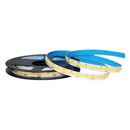 5m 10W/m COB-LED strip, 6400K - 24V, IP20, 280 LED par mètre, COB LED