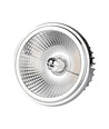 Spot LED AR111 à réflecteur remplaçable 20W - 6400K, 40°/20°, argent
