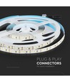 5m 12W/m LED strip, Samsung LED chip - 12V, 120 LED par mètre, IP20, 10mm largeur