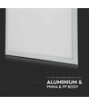 Panneau LED 60x60, 29W - 137lm/W, 6400K, cadre blanc, IP20 intérieur